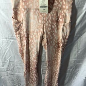 Fabletics Sand Spotted High-Waisted Leggings